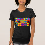 Art de bruit de thé t-shirts