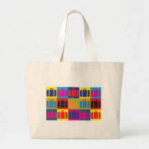 Art de bruit de voyage sac en toile
