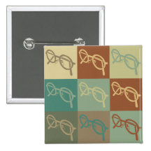 Art de bruit d'optique pin's avec agrafe