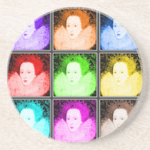 Art de bruit Elizabeth I Dessous De Verre