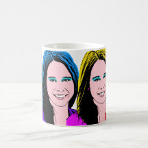 Art de bruit femelle par demande tasse