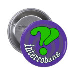 Art de bruit Interrobang (Blurple) Badges Avec Agrafe