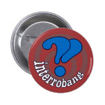 Art de bruit Interrobang (rouge) Pin's