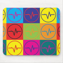 Art de bruit médical de technologie tapis de souris