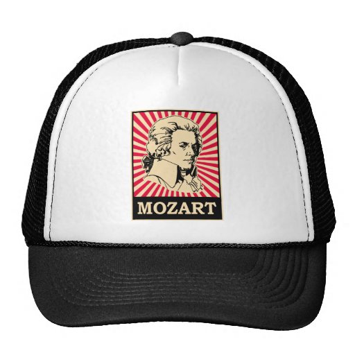Art de bruit Mozart Casquettes