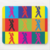 Art de bruit se baladant tapis de souris