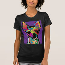 Art de chiwawa t-shirt