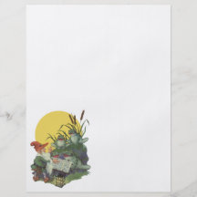 Art de couverture de magazine d'étude ; Choeur de  Prospectus En Couleur