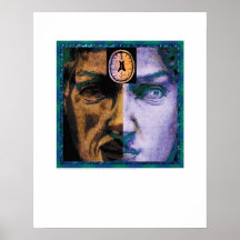 Art de couverture - visage de la schizophrénie - G Posters