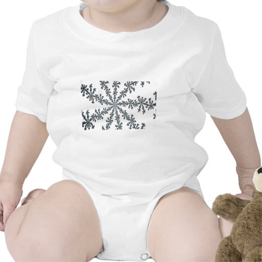 art de cristal de neige t-shirts