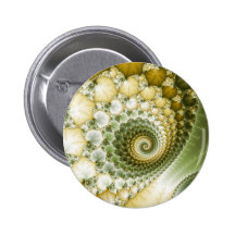 Art de fractale d'échelles badge