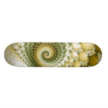 Art de fractale d'échelles plateau de skateboard
