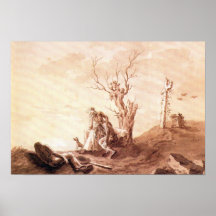 Art de Friedrich Casper Affiche