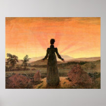 Art de Friedrich Casper Affiche