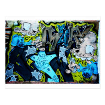 Art de graffiti cartes postales