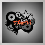 Art de graffiti de FOI Affiche