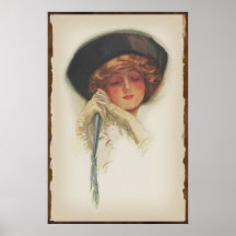 Art de Harrison Fisher : : Copie américaine #1 de  Affiche