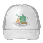Art de jardin d'outils de jardin casquette
