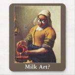 Art de lait ? tapis de souris