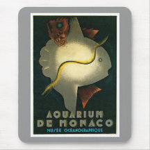 Art de l'aquarium De Monaco Musee Oceanographique Tapis De Souris