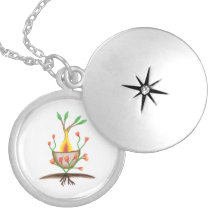Art de l'usine de l'enfant pendentif
