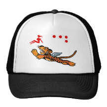 Art de nez de 2ÈME GUERRE MONDIALE de Flying Tiger Casquettes