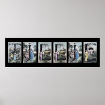 Art de nom de lettre d'alphabet de TILLIE Posters