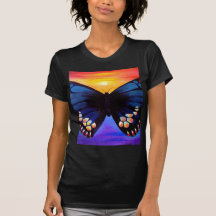 Art de peinture de papillon - multi t-shirt