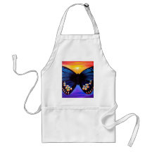 Art de peinture de papillon - multi tabliers