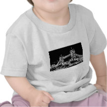 Art de pont de tour t-shirt