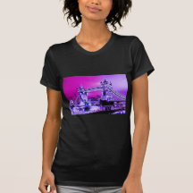 Art de pont de tour t-shirts