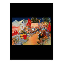 Art de propagande de la Chine Cartes Postales