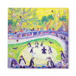 Art de réfrigérateur : Pingouins affamés magnets