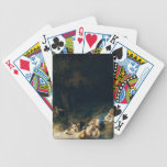 Art de Rembrandt peignant se baigner de Diana Jeu De 52 Cartes