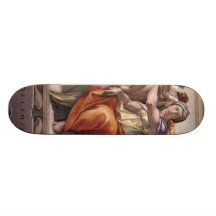 Art de Renaissance de Michaël Angelo Plateau De Planche À Roulettes