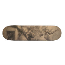 Art de Renaissance de Michaël Angelo Planches À Roulettes Customisées