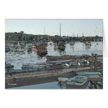 Art de skiff--cartes vierges