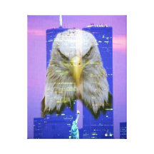 Art de toile de souvenir de WTC 9/11 petit Impression Sur Toile