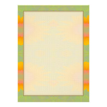 Art de tournesol sur le vert invitation personnalisée