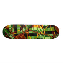 Art déco+Abstraction de Nouveau d'art Planches À Roulettes