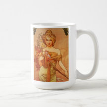 Art déco d'Alphonse Mucha Mug