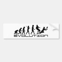 Art d'évolution de sport de rugby autocollants pour voiture