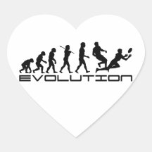 Art d'évolution de sport de rugby autocollants