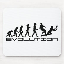 Art d'évolution de sport de rugby tapis de souris