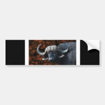 Art d'imaginaire de Buffalo Autocollant Pour Voiture