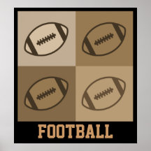 Art du football poster