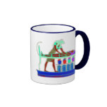 Art égyptien de mur mug à café