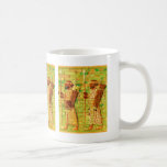 Art égyptien de mur mugs