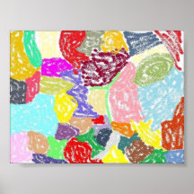 Art encadré par résumé posters