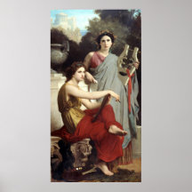 Art et littérature - William-Adolphe Bouguereau Affiches